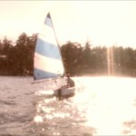 Sailing from Schooner Cove by Sarah Wood
